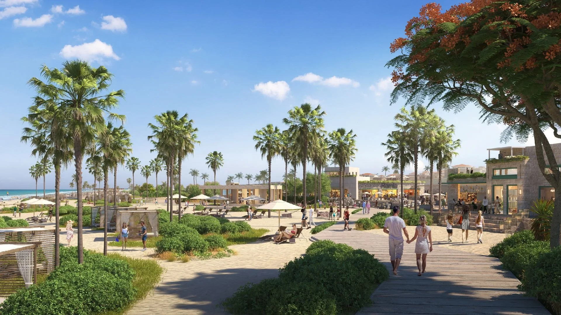 Residential streetscape at Ramla
